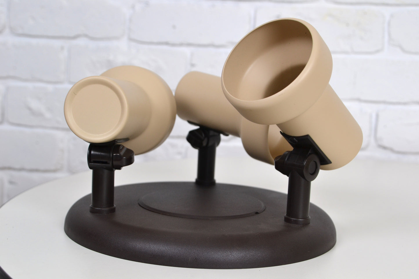 Vintage West German tri-spot ceiling light (new in box)