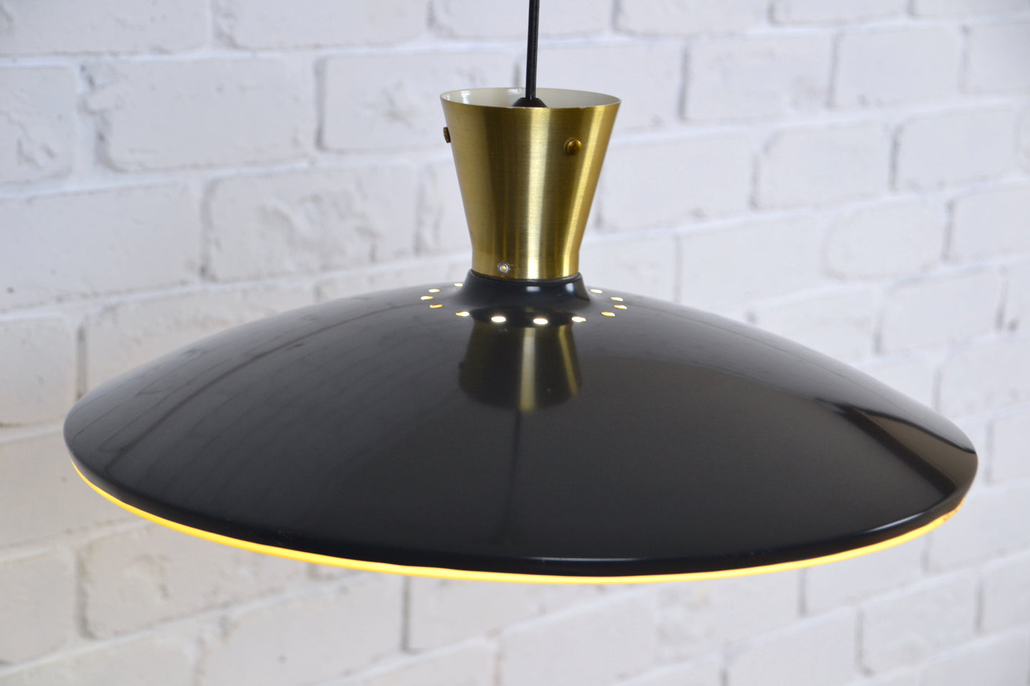 Mid Century pendant ceiling light / BECO 350 Don Brown / Brown Evans & Co