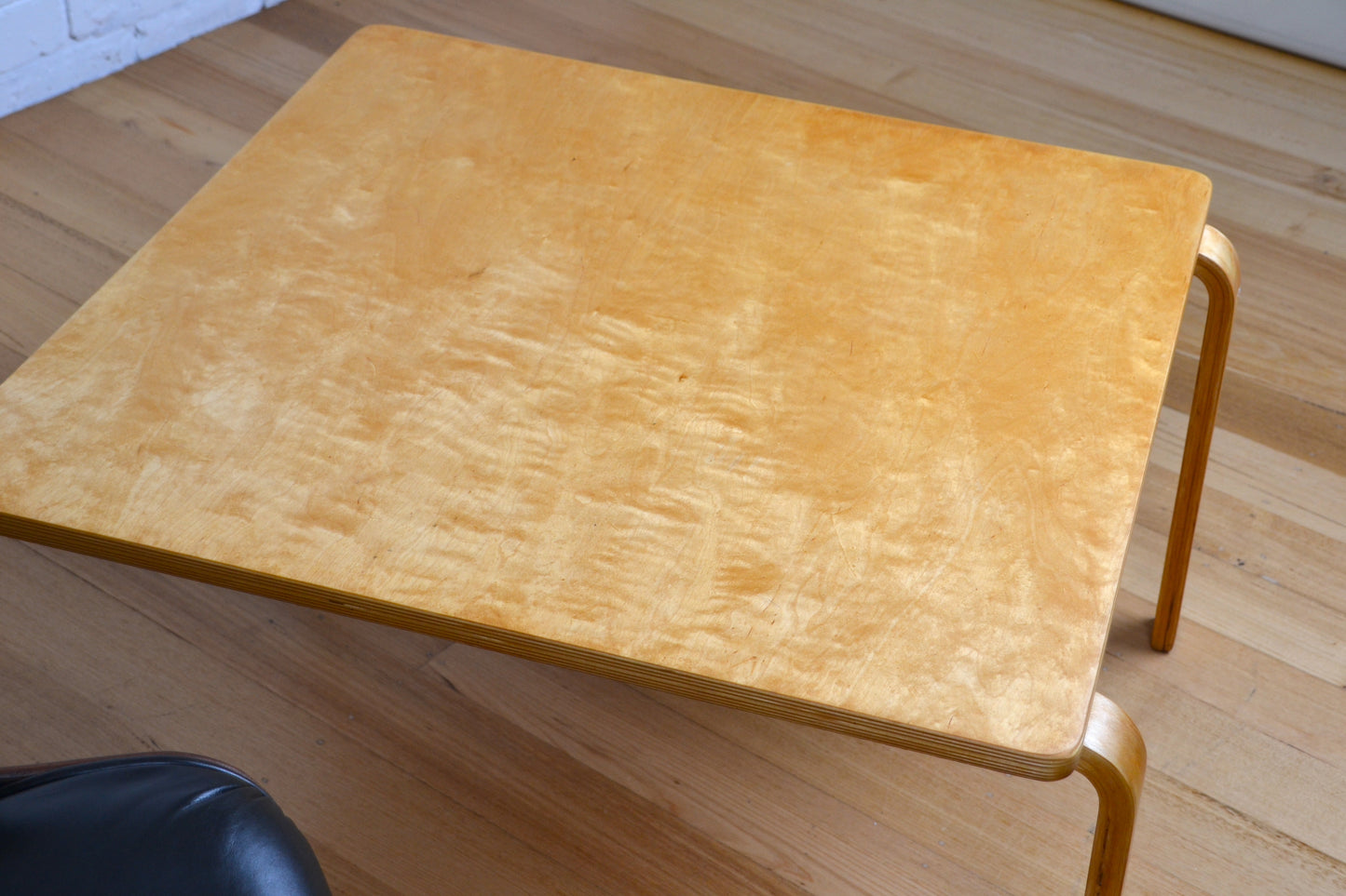 Vintage Scandinavian Birth coffee table Alvar Aalto