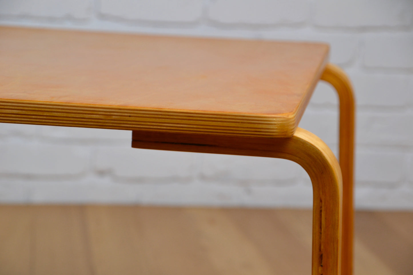 Vintage Scandinavian Birth coffee table Alvar Aalto