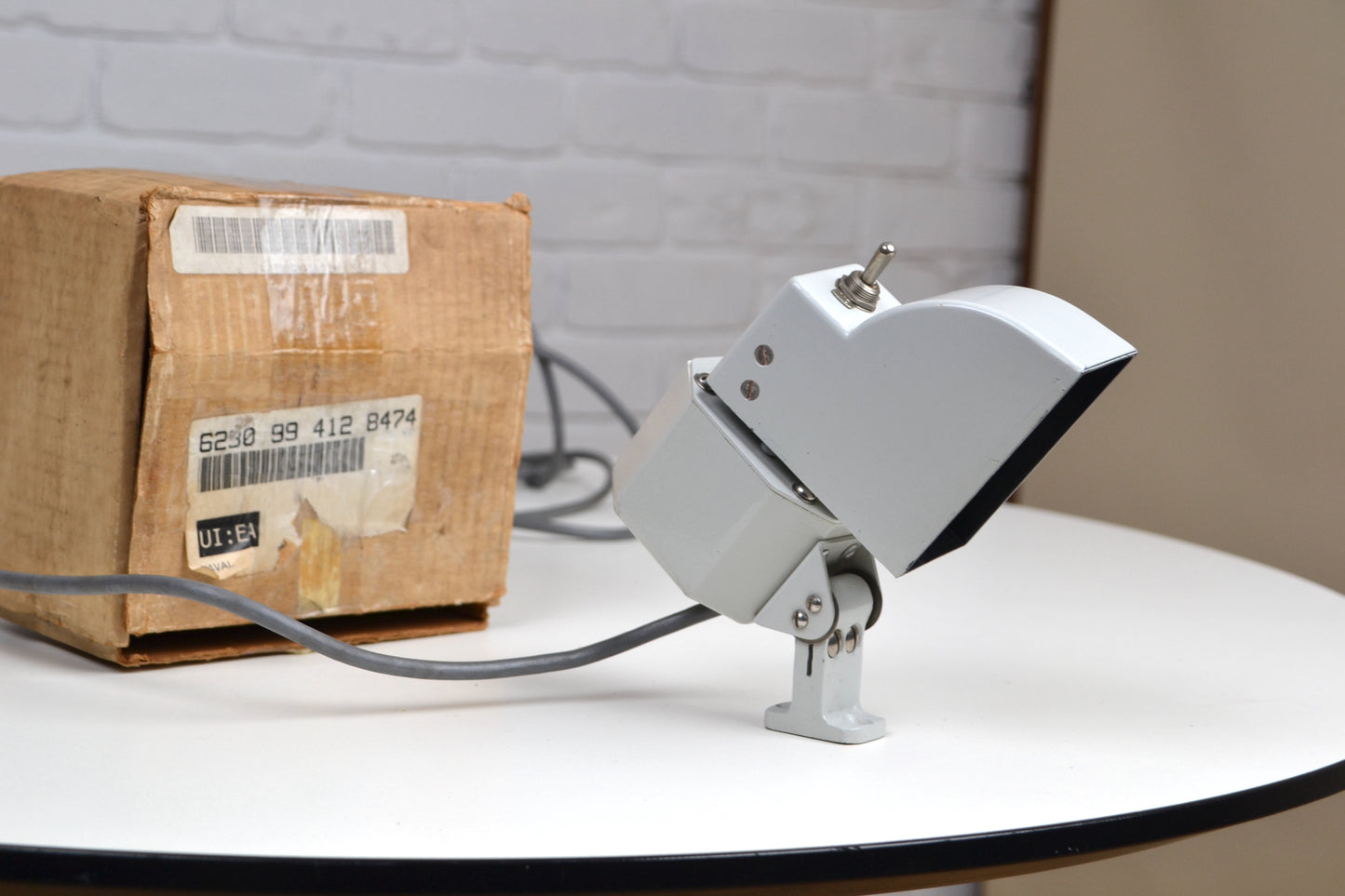 Vintage utilitarian design Naval cabin lamp
