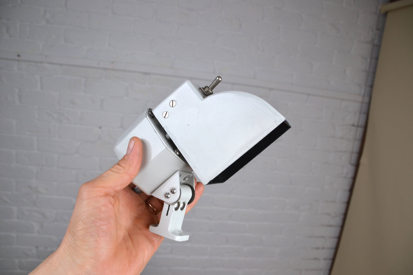 Vintage utilitarian design Naval cabin lamp
