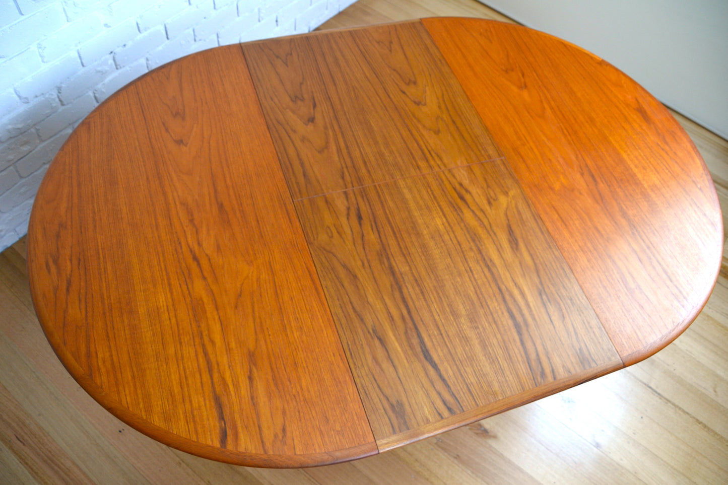 Vintage Parker extension dining table - fully restored Teak