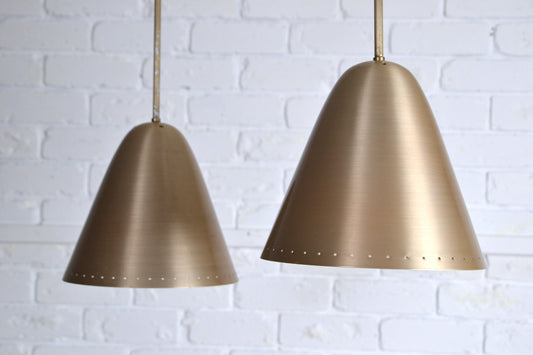 BECO pendant light Australian Mid century by BECO Brown Evans & Co (two available)
