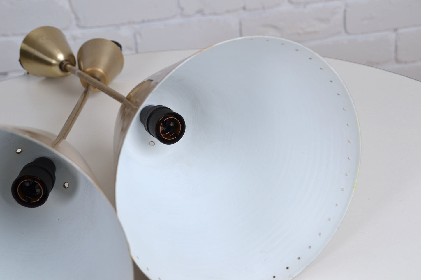 BECO pendant light Australian Mid century by BECO Brown Evans & Co (two available)