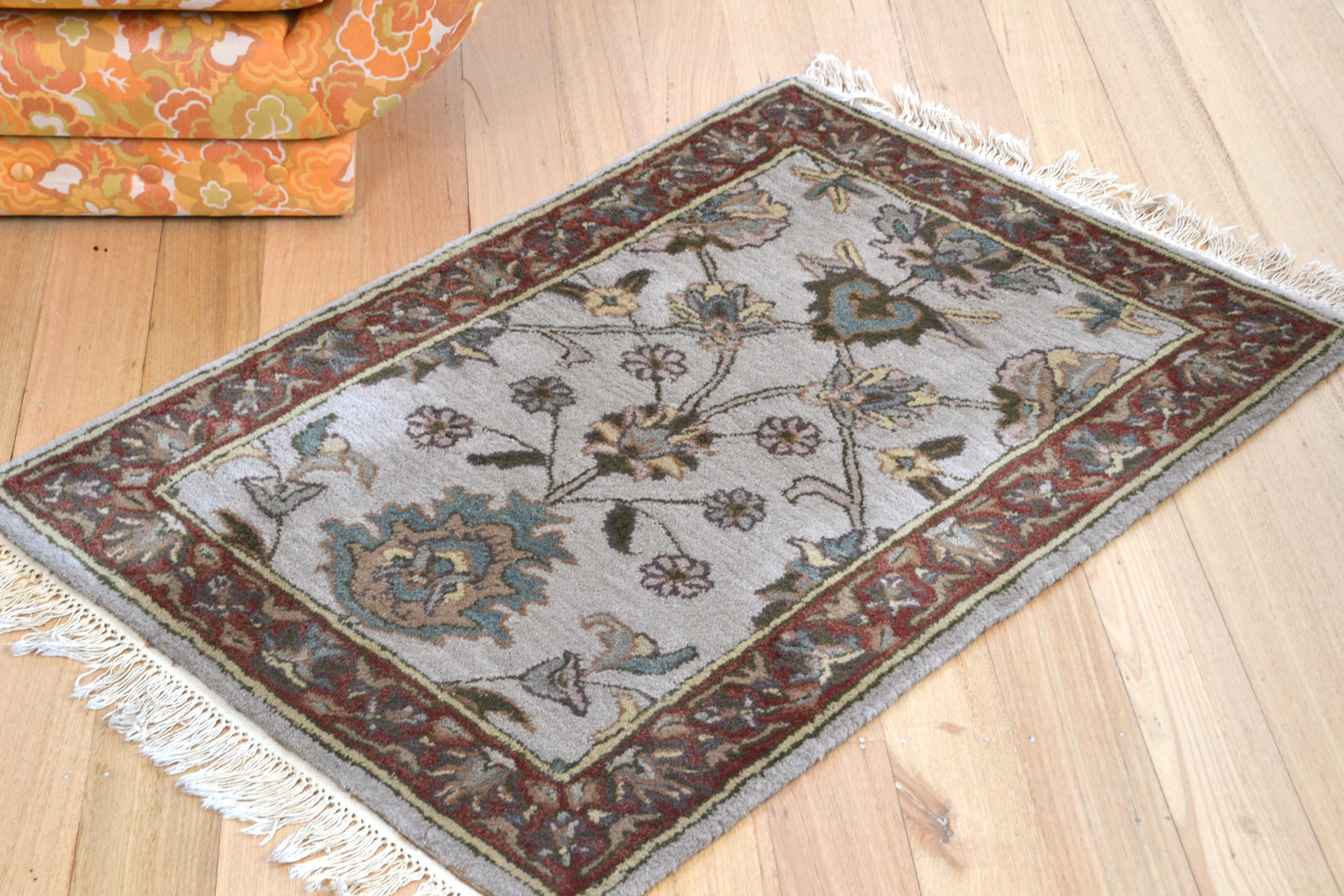 Vintage Persian wool rug 1.6m