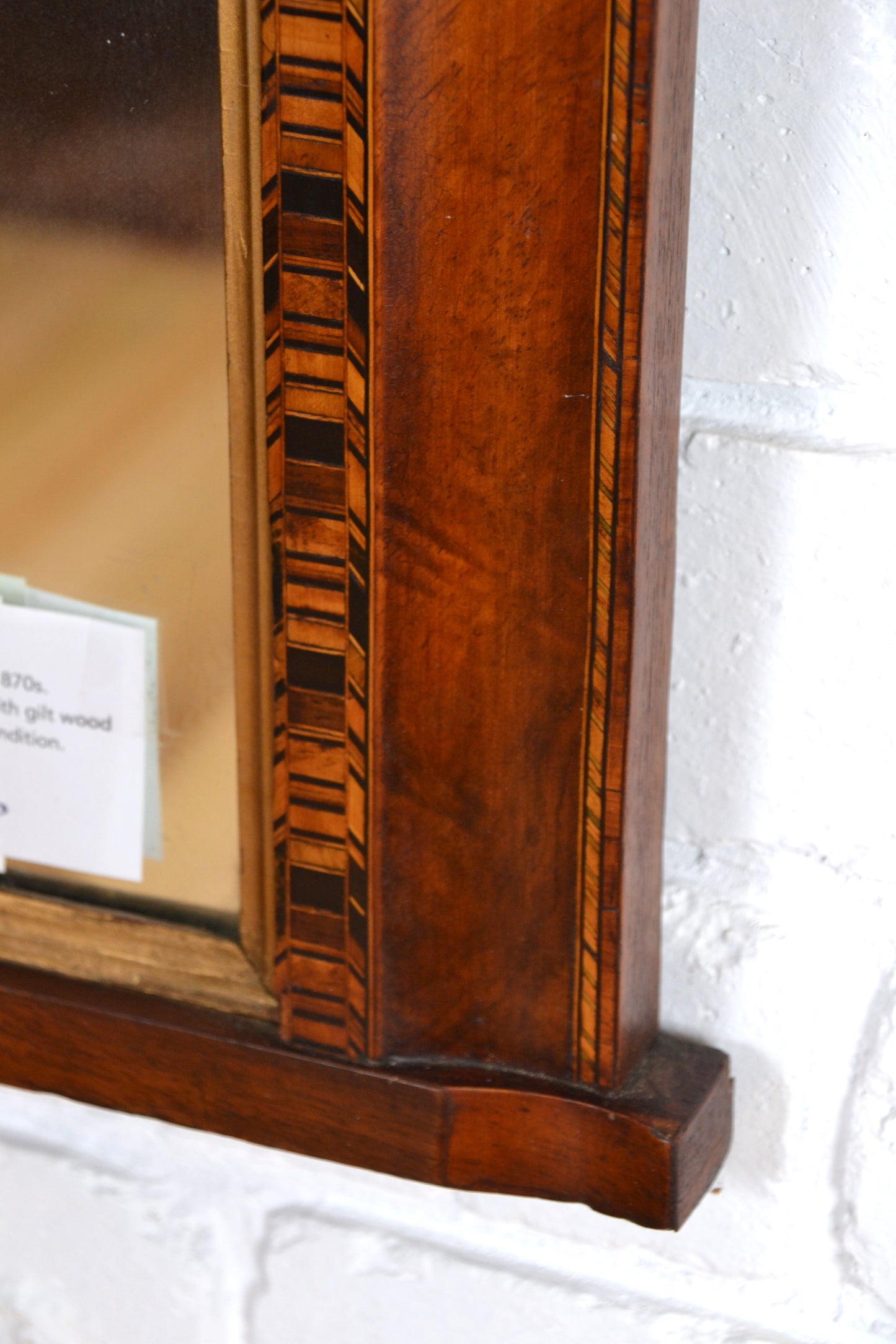 Victorian over-mantel mirror - England c,1870s