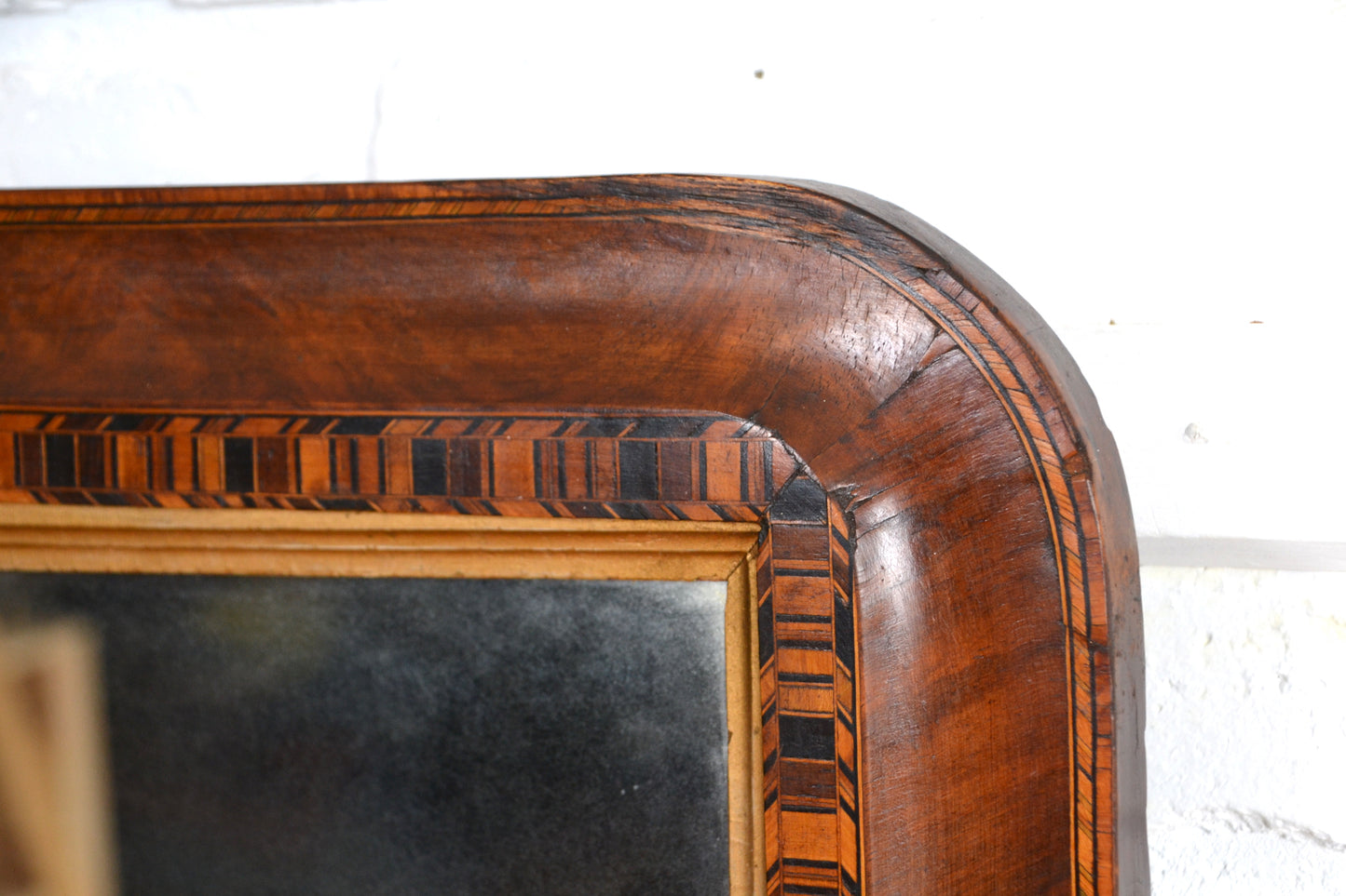 Victorian over-mantel mirror - England c,1870s