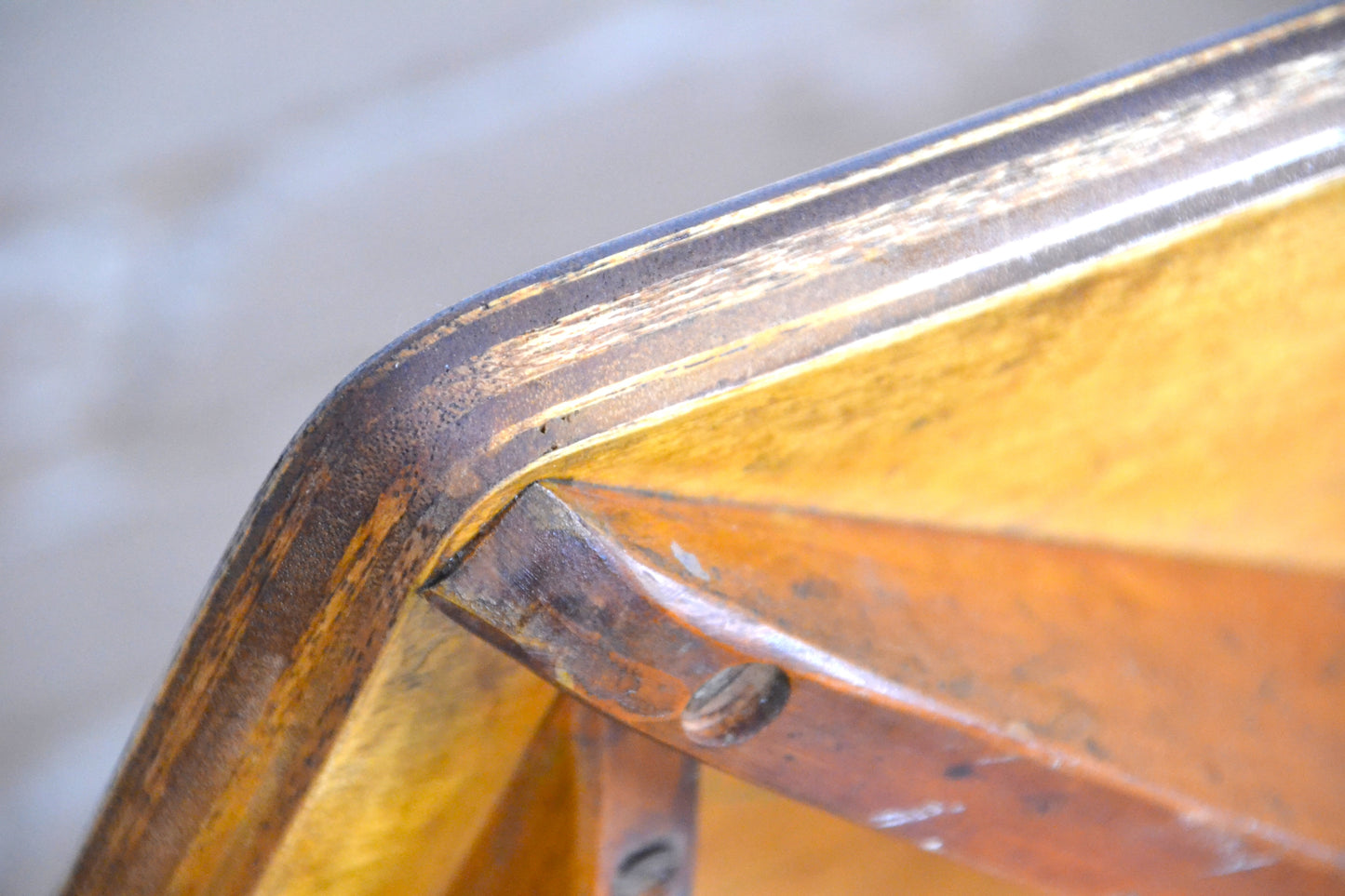 Mid century modern steel rod table - Meadmore / Hirst style