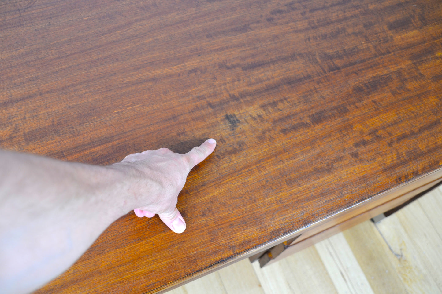 Vintage Australian executive desk- Restored