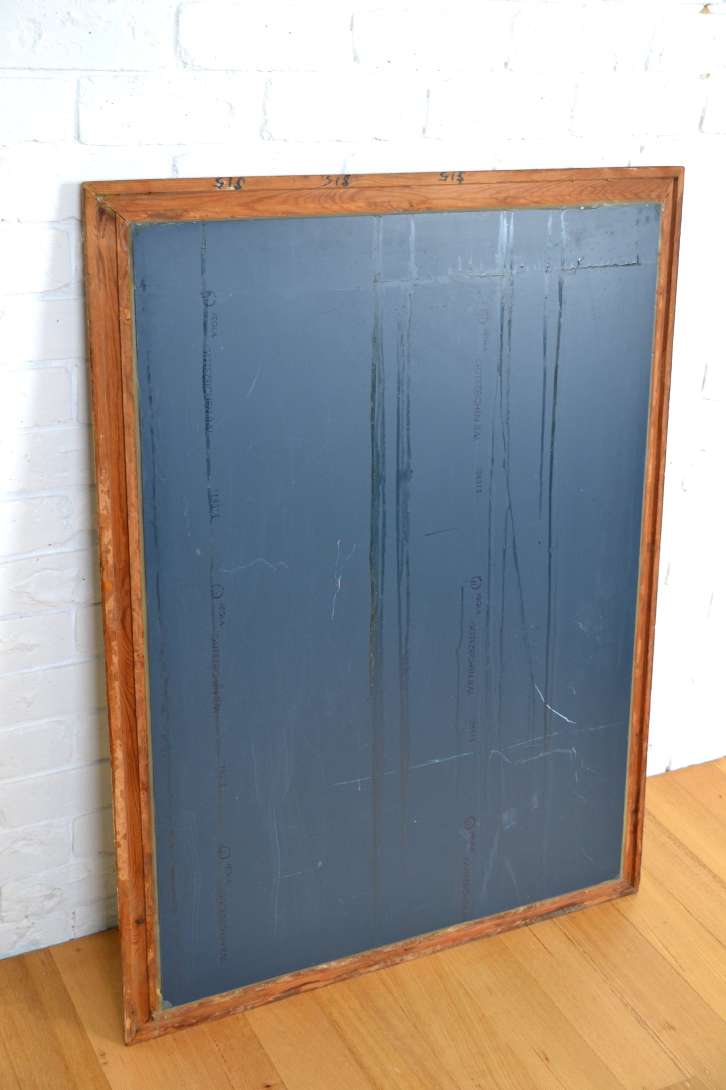 Antique large wall mirror - Victorian 117 x 88 cm