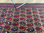 Load image into Gallery viewer, Afghan Baluchi vintage pure wool prayer rug pattern carpet / rug 2m
