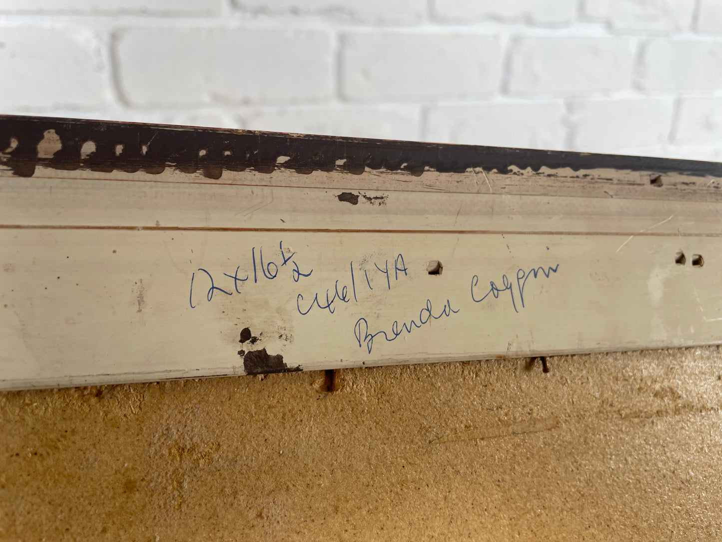 Vintage oil painting - waterfalls by Brenda Coggin