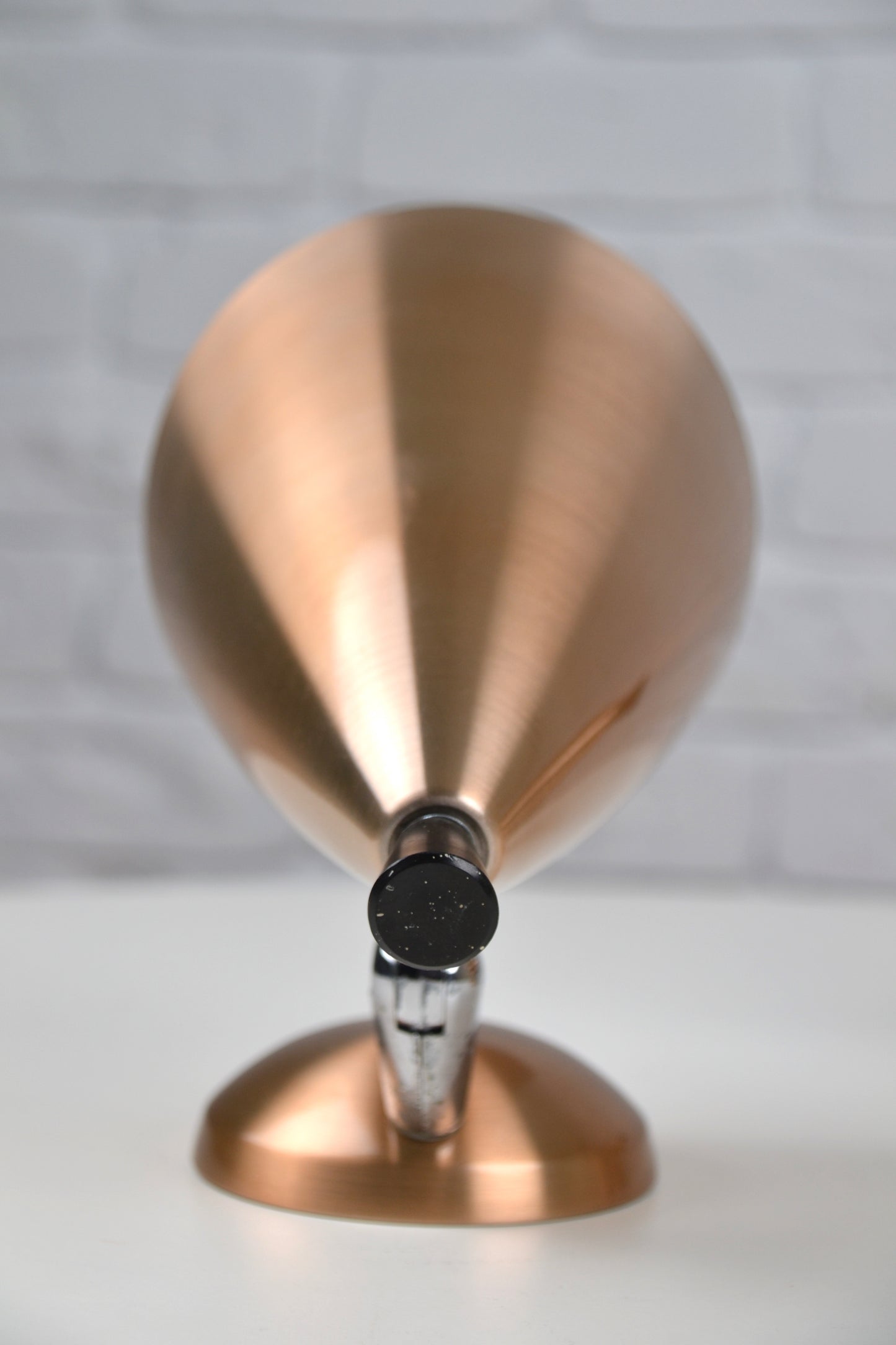 Pair BECO Mid century wall sconces Copper - BECO Brown Evans & Co