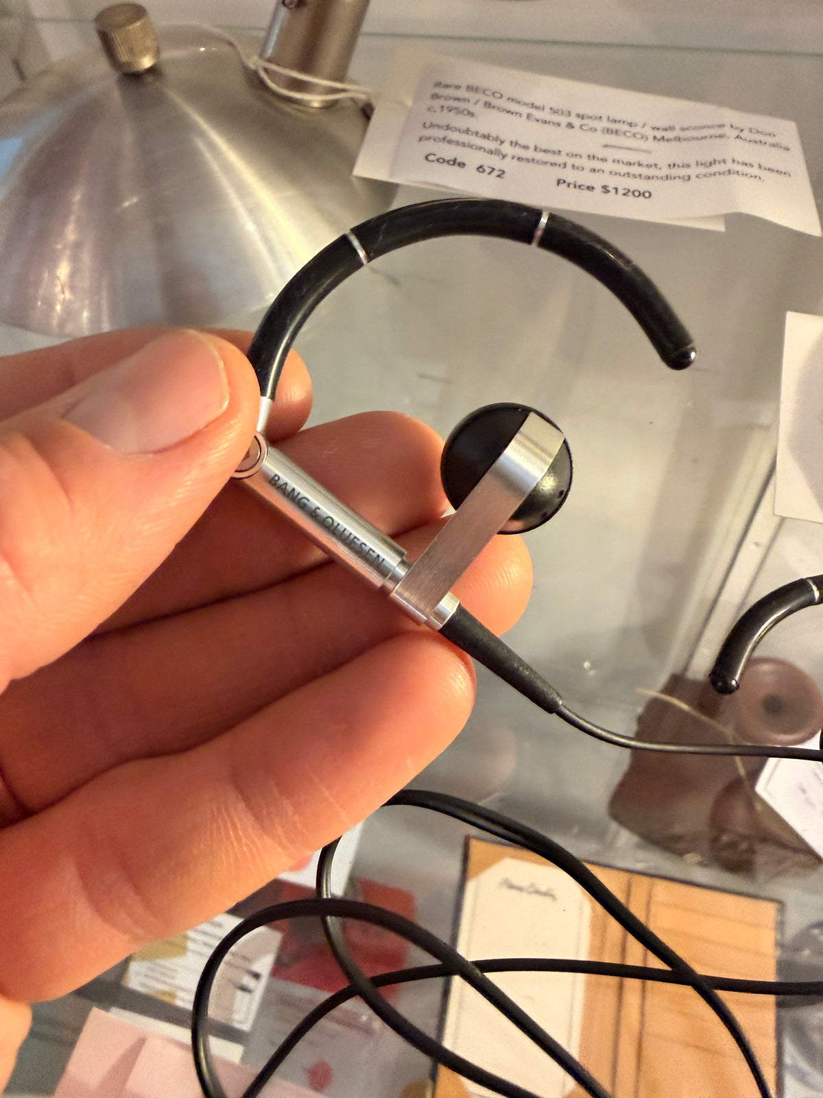 Bang & Olufsen headphones A8 wired