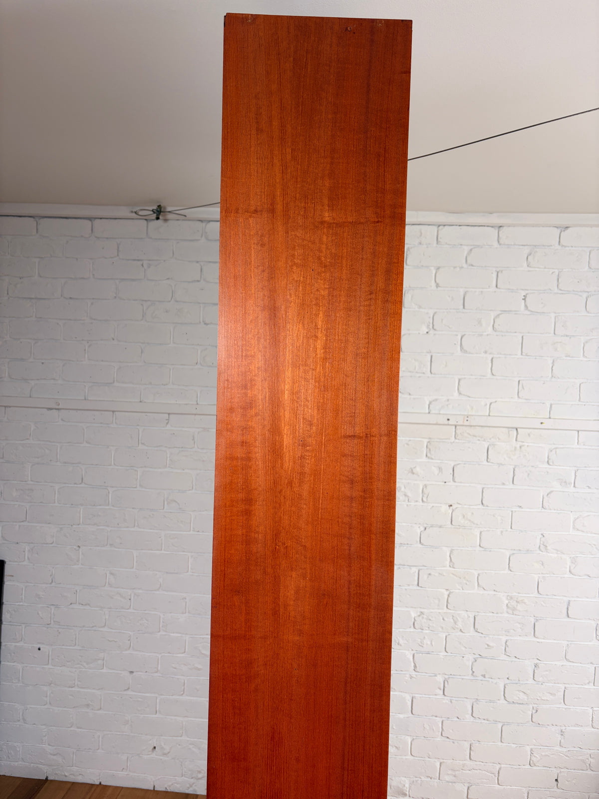 Impressive Mid century home library 7 shelf bookshelf cabinet 2.2 meters