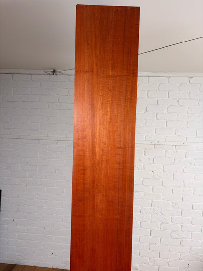 Impressive Mid century home library 7 shelf bookshelf cabinet 2.2 meters