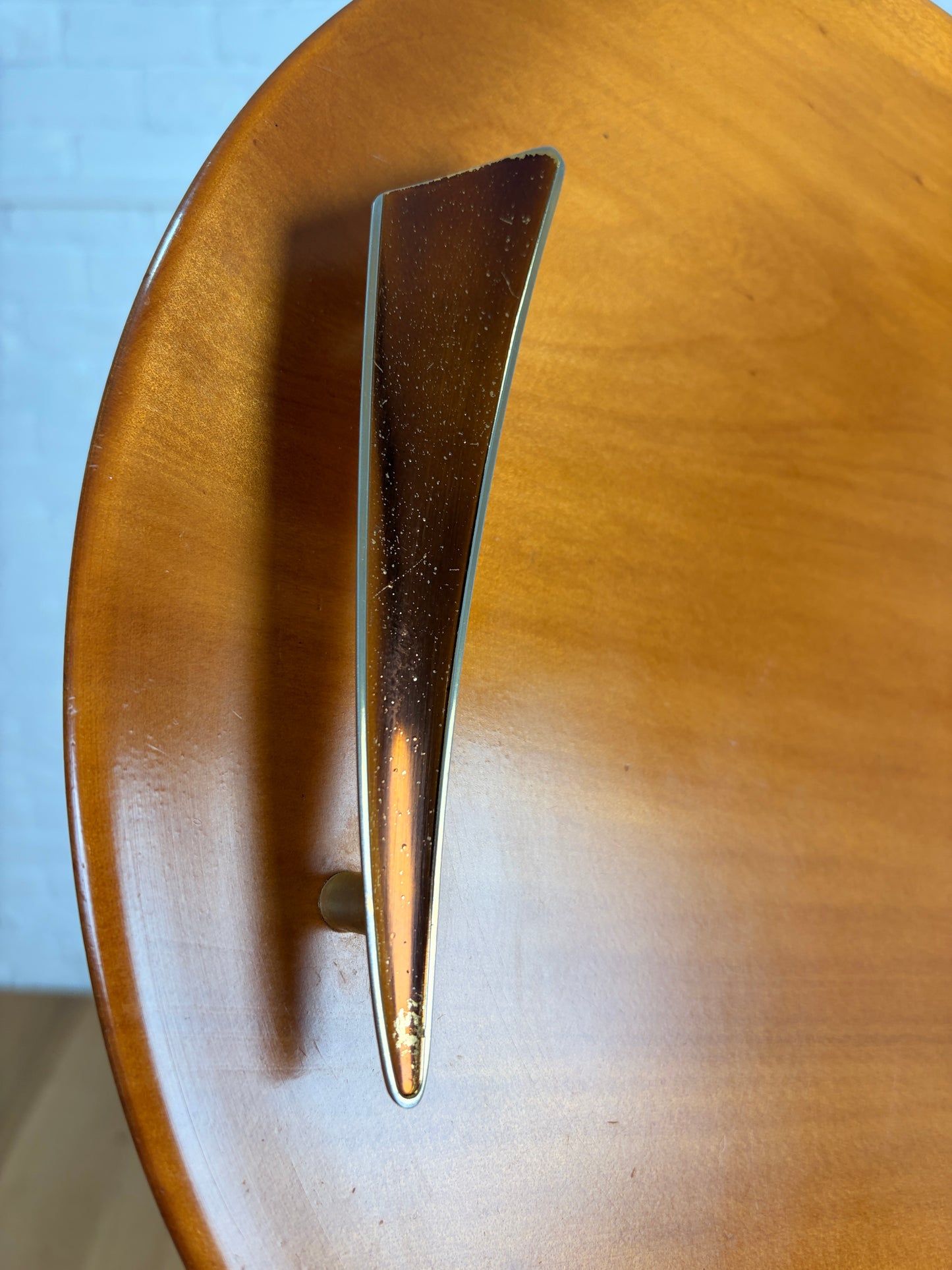 Mid century Australian large timber drinks tray