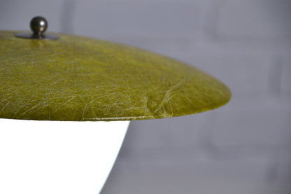 Mid century UFO saucer Fibreglass table lamp