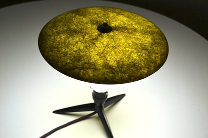 Mid century UFO saucer Fibreglass table lamp