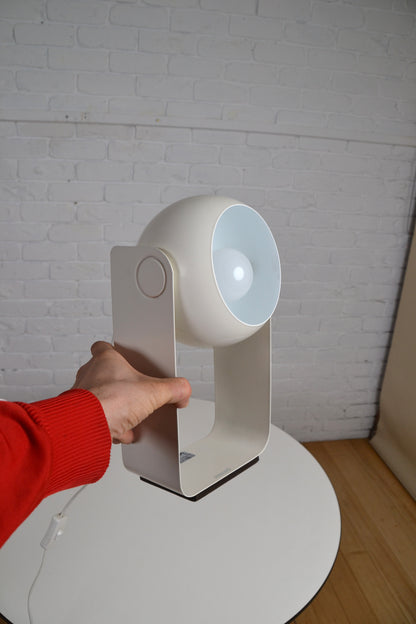 Vintage space aged eyeball lamp by Philips
