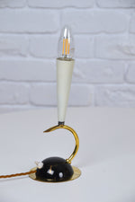 Load image into Gallery viewer, *Rare stunning Italian Mid century candle table lamp / abstract design
