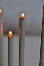 Load image into Gallery viewer, Unique Vintage mantle candle lamp / Yvonne Janson Ihnam LampGustaf
