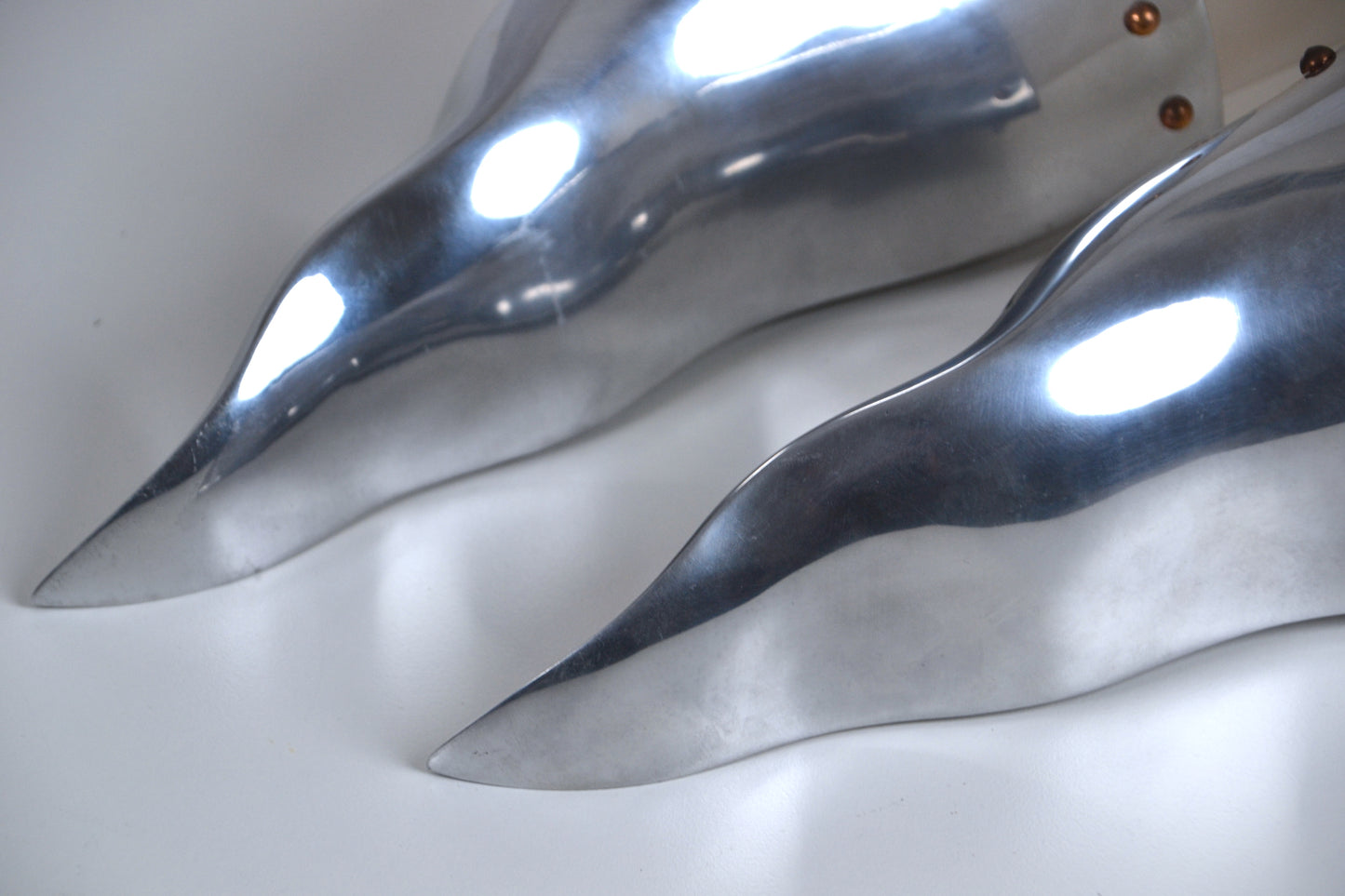 Amazing Post modern wall sconces by Masison Lucien Gau, France 1990s