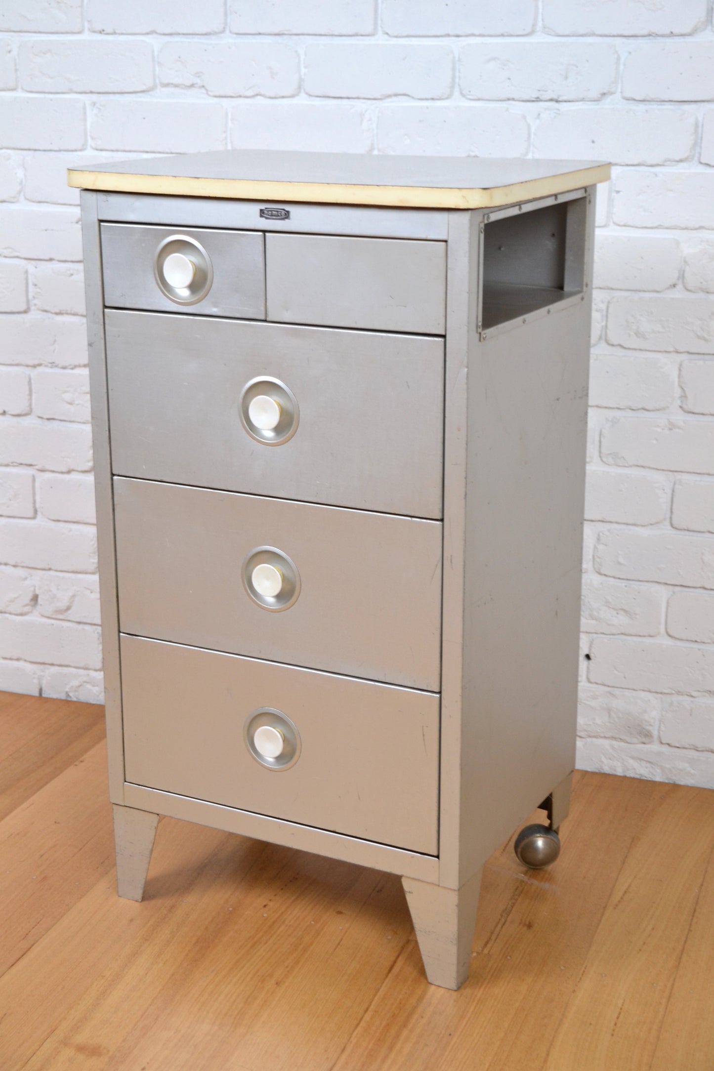 Mid century Namco industrial chest