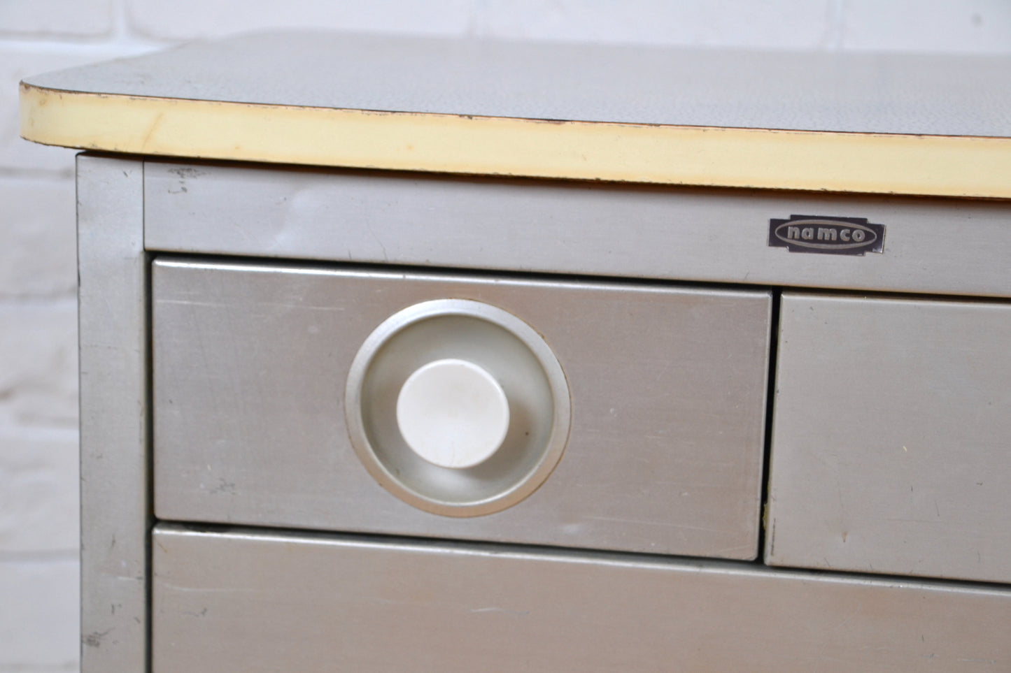 Mid century Namco industrial chest