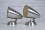 Load image into Gallery viewer, Pair mid century Australian large wall sconces by Daydream
