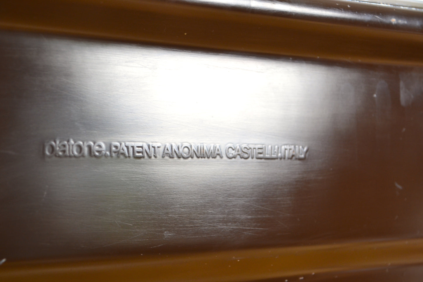 Original space aged folding desk by Giancarlo Pirettin for Anonima Castelli Italy c1970s