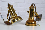 Load image into Gallery viewer, Vintage brass spot lamps
