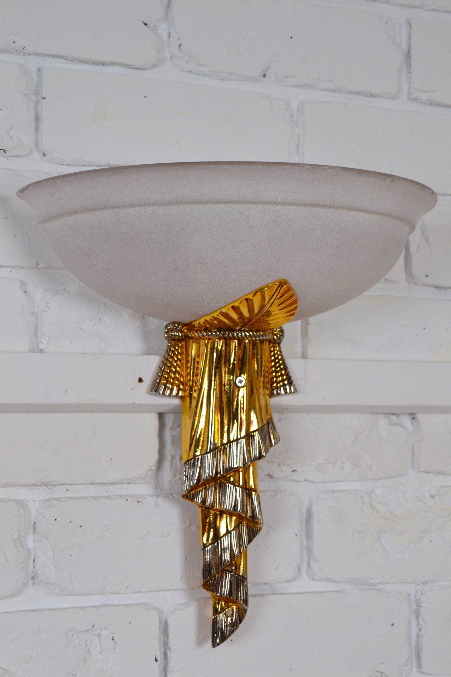 Art Deco / Regency 1980s revival decorative wall light by Bejorama SL lighting Spain