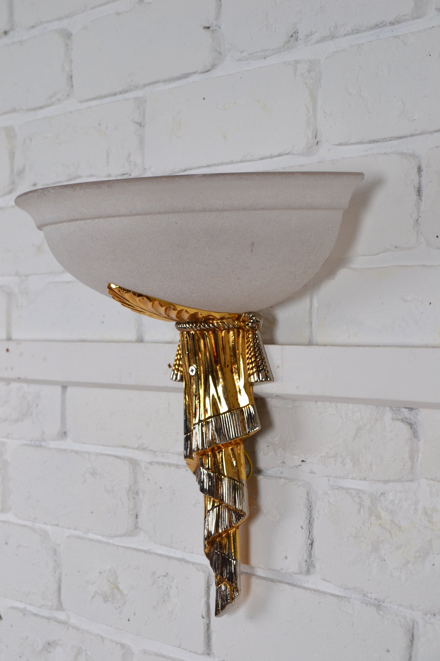 Art Deco / Regency 1980s revival decorative wall light by Bejorama SL lighting Spain