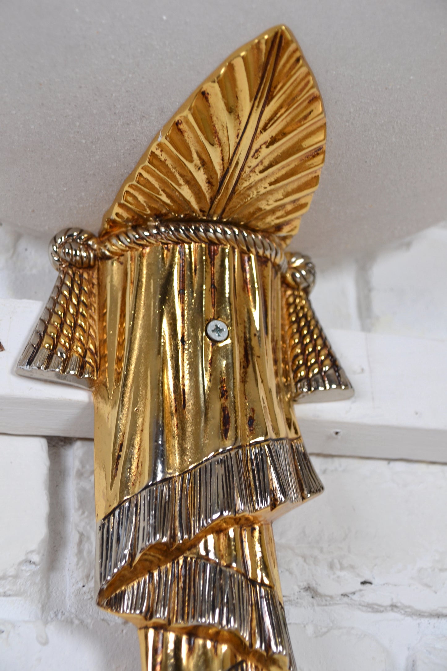 Art Deco / Regency 1980s revival decorative wall light by Bejorama SL lighting Spain