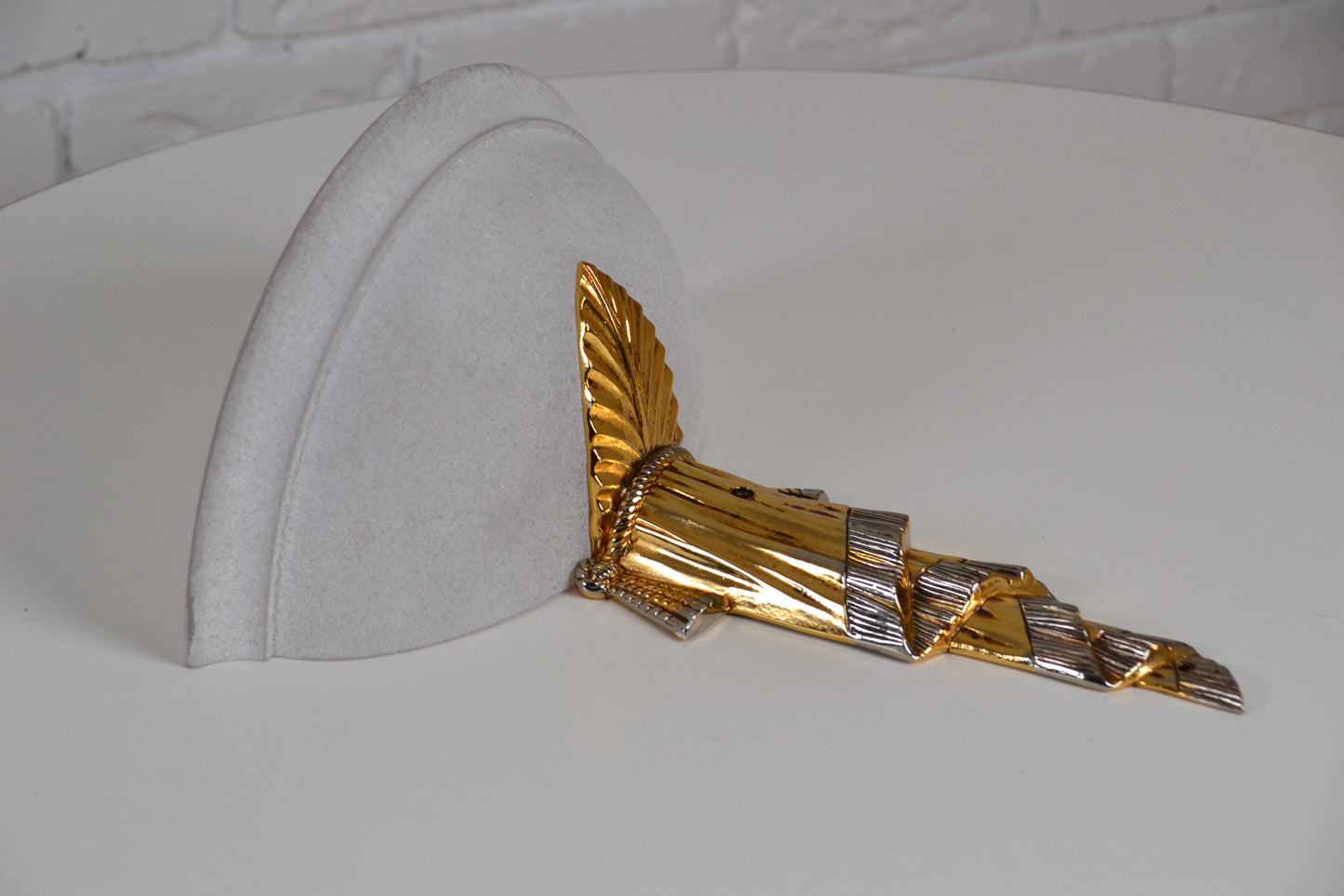 Art Deco / Regency 1980s revival decorative wall light by Bejorama SL lighting Spain