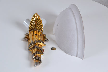 Art Deco / Regency 1980s revival decorative wall light by Bejorama SL lighting Spain