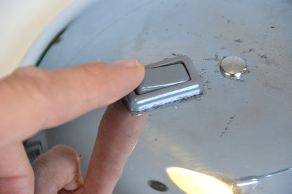 Vintage Kasier Leuchten German lamp in chrome / Christian Dell / Bauhaus design