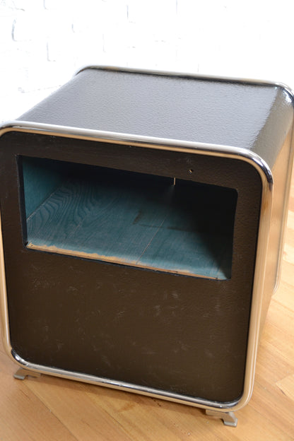 1920s Art Deco hi-fi / drinks cabinet / bedside chest - genuine Bauhaus era 100+years old