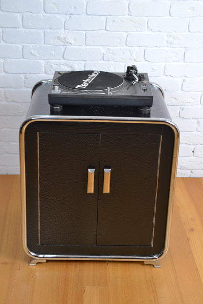 1920s Art Deco hi-fi / drinks cabinet / bedside chest - genuine Bauhaus era 100+years old