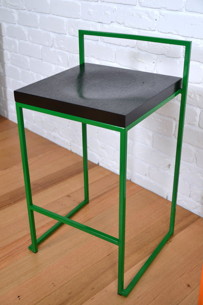 Modern designer bar stool /side table Italy by Enzo Berti