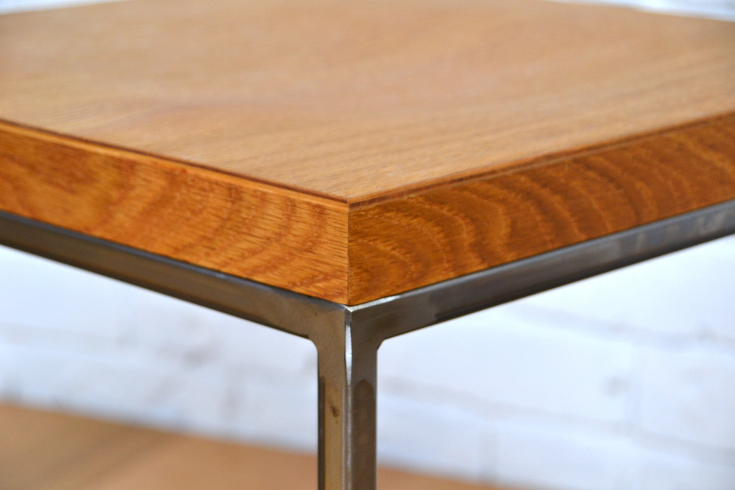 Modern designer stool /side table in natural Oak