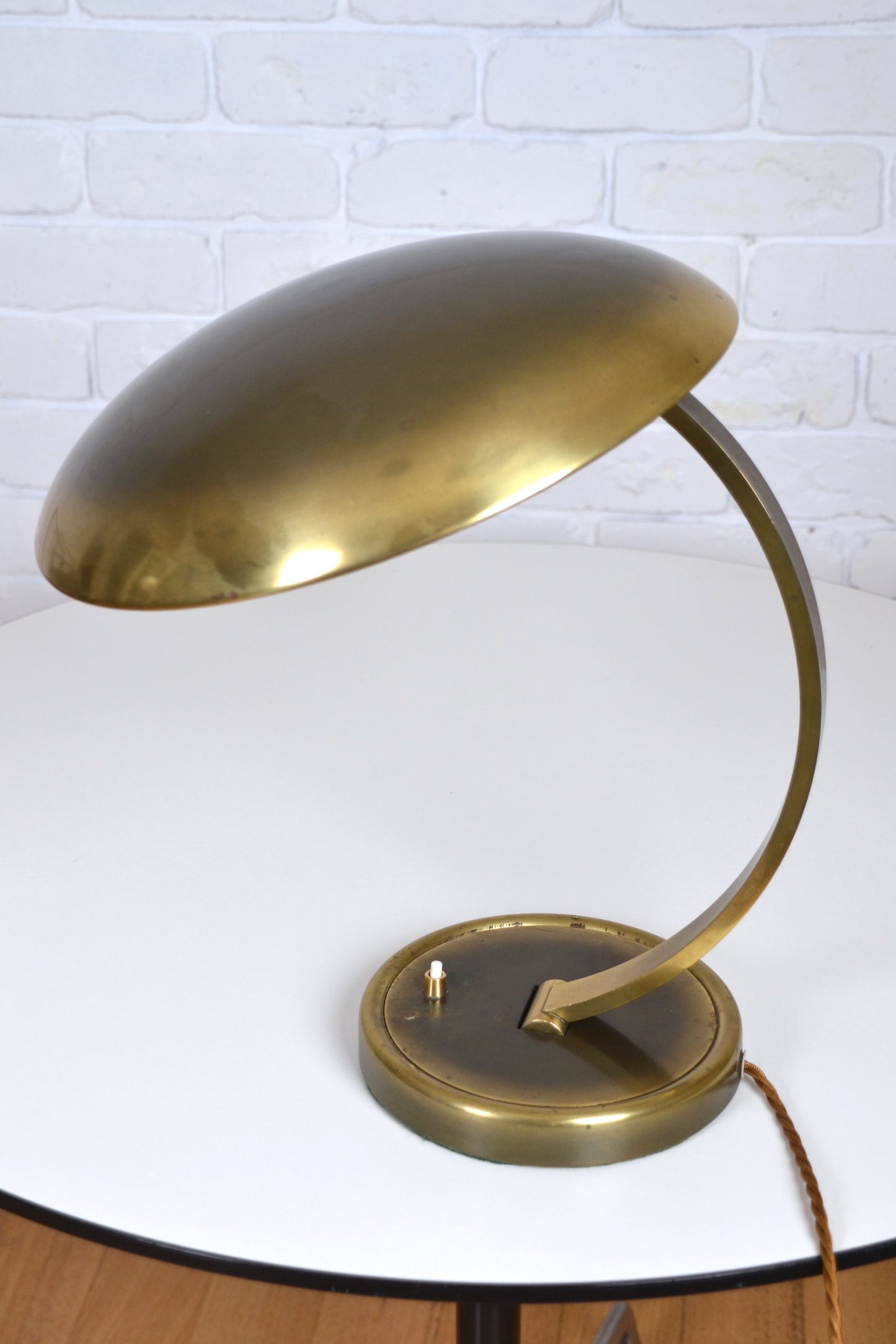 Vintage Kasier Brass lamp 6751 by Christian Dell - Art Deco / Bauhaus
