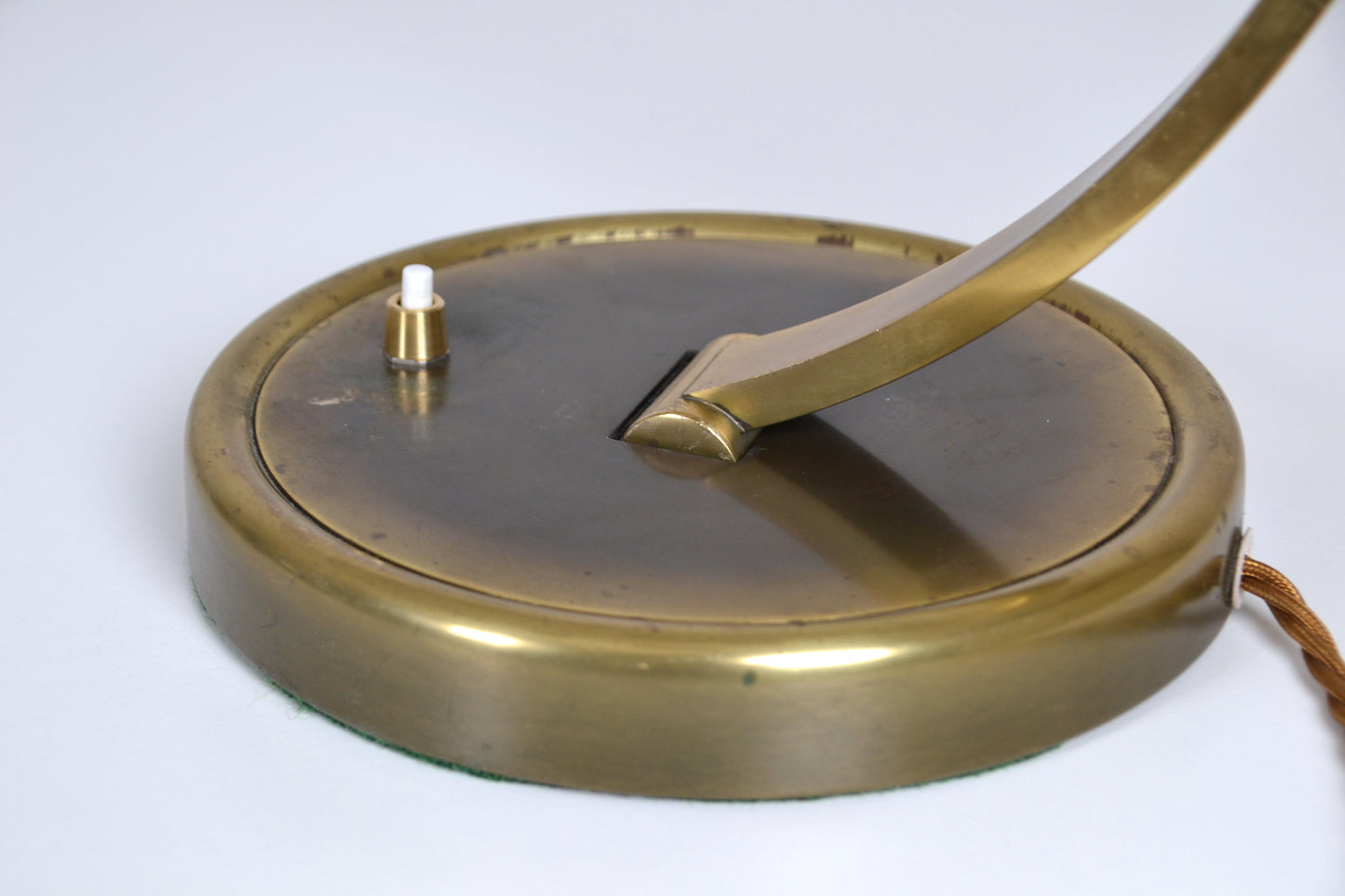 Vintage Kasier Brass lamp 6751 by Christian Dell - Art Deco / Bauhaus