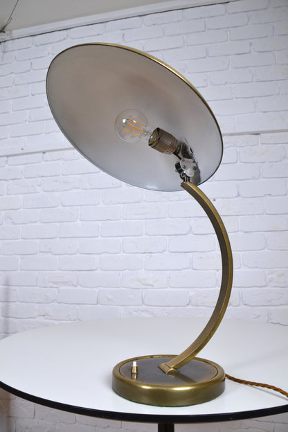 Vintage Kasier Brass lamp 6751 by Christian Dell - Art Deco / Bauhaus