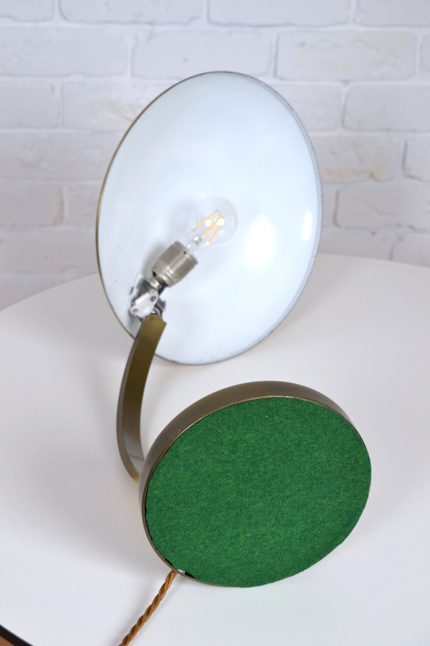 Vintage Kasier Brass lamp 6751 by Christian Dell - Art Deco / Bauhaus