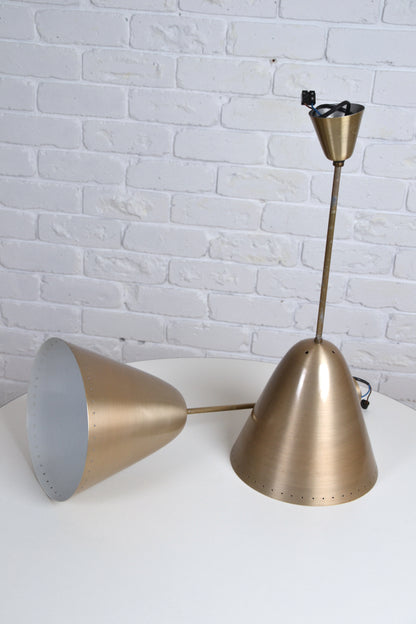 BECO pendant light Australian Mid century by BECO Brown Evans & Co (two available)