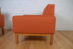 Load image into Gallery viewer, Mid century Florence Knoll armchair- Featherston Interiors RESTORED Warwick eco-wool
