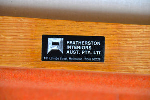 Mid century Florence Knoll armchair- Featherston Interiors RESTORED Warwick eco-wool
